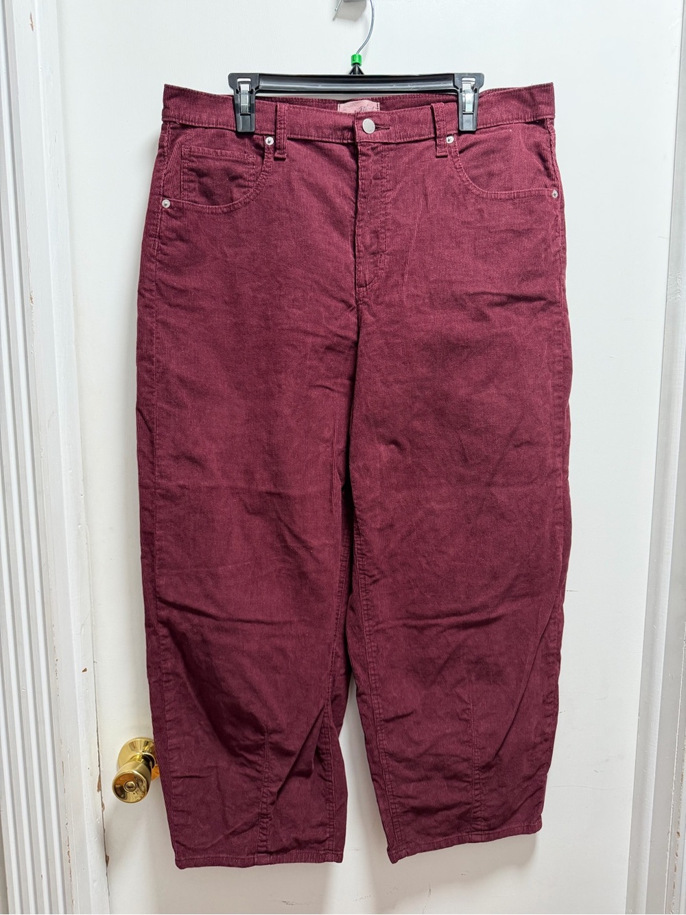 Universal Thread High-Rise Easy Barrel Super Stretch Corduroy Jeans Sz 14R